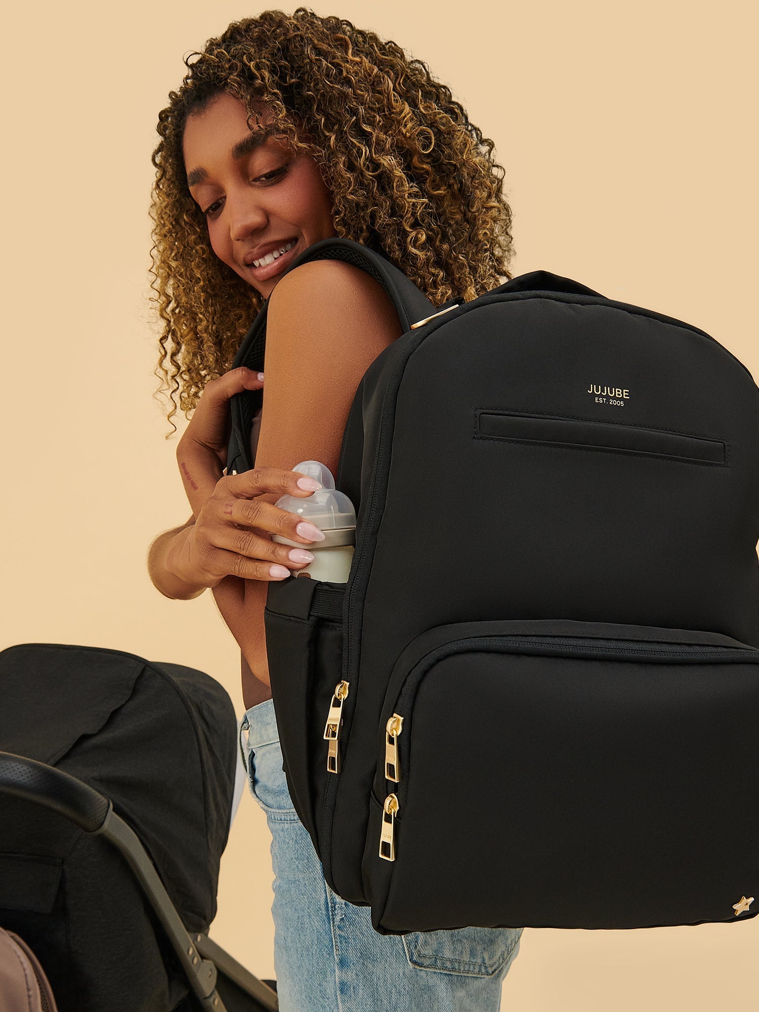 Diaper Backpack - Black P882