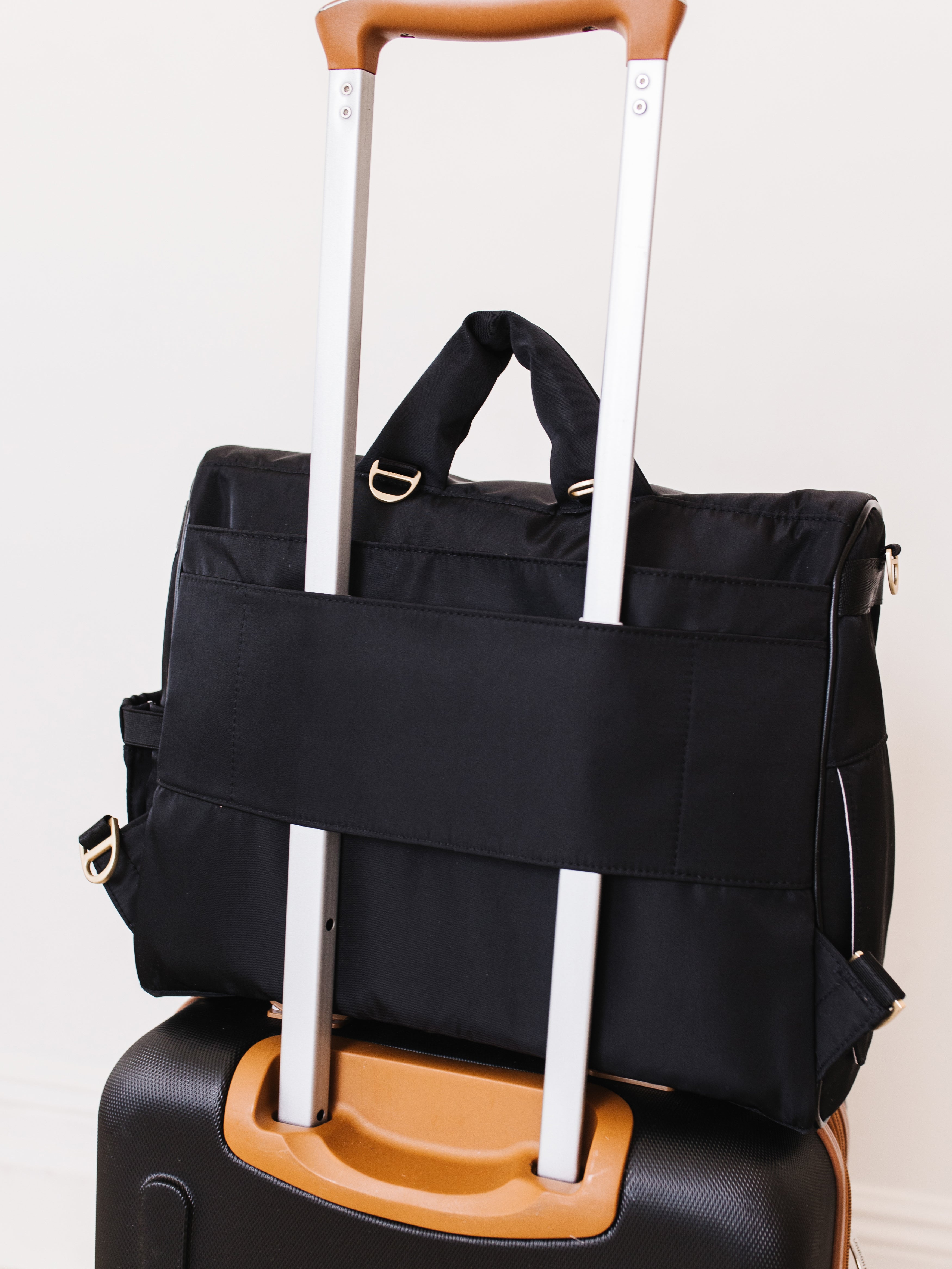 Satchel Diaper Bag - Black E67081