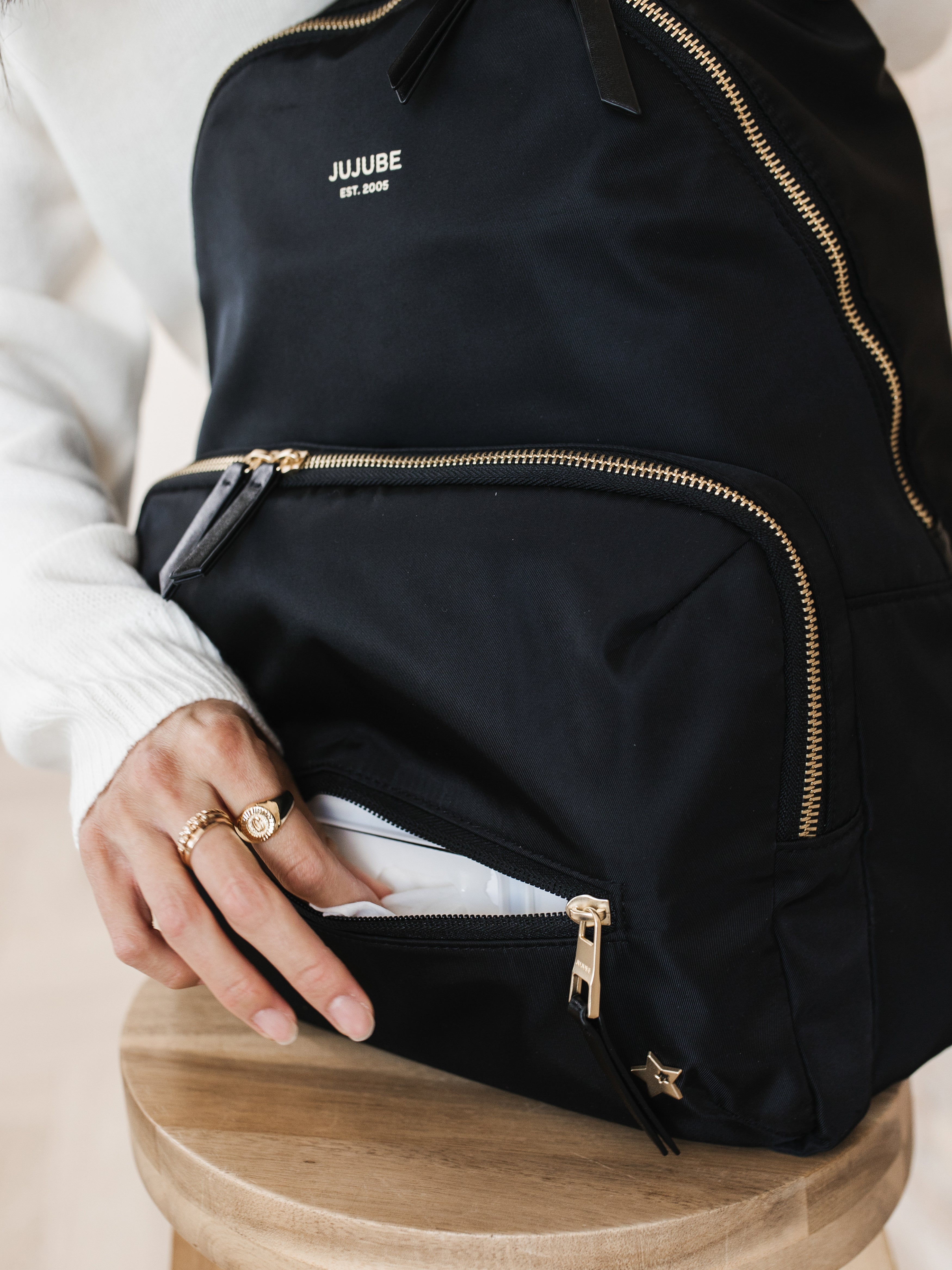 Diaper Backpack - Black B997870