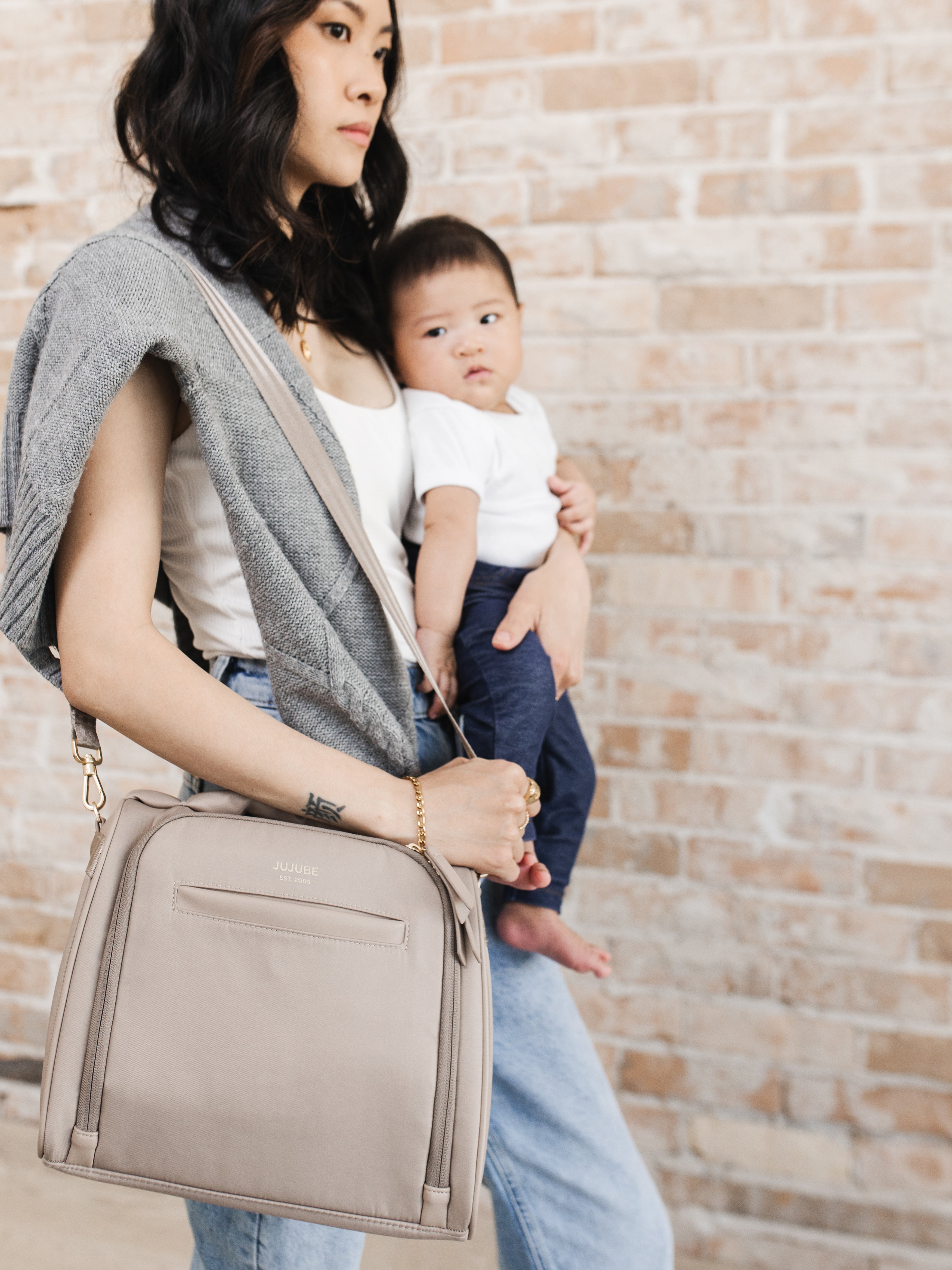 Insulated Bottle Bag - Taupe L2971