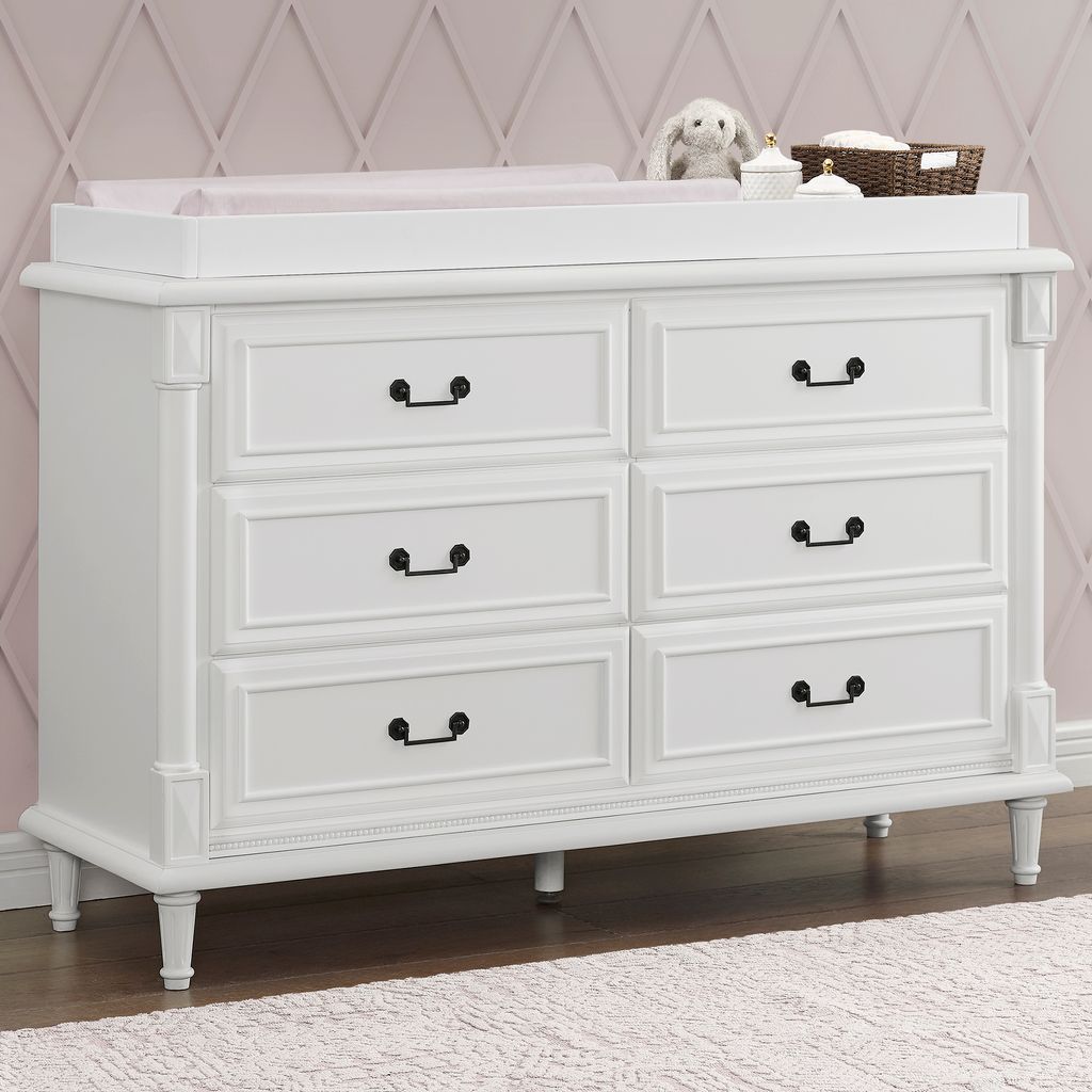 6 Drawer Dresser with Changing Topper X902587