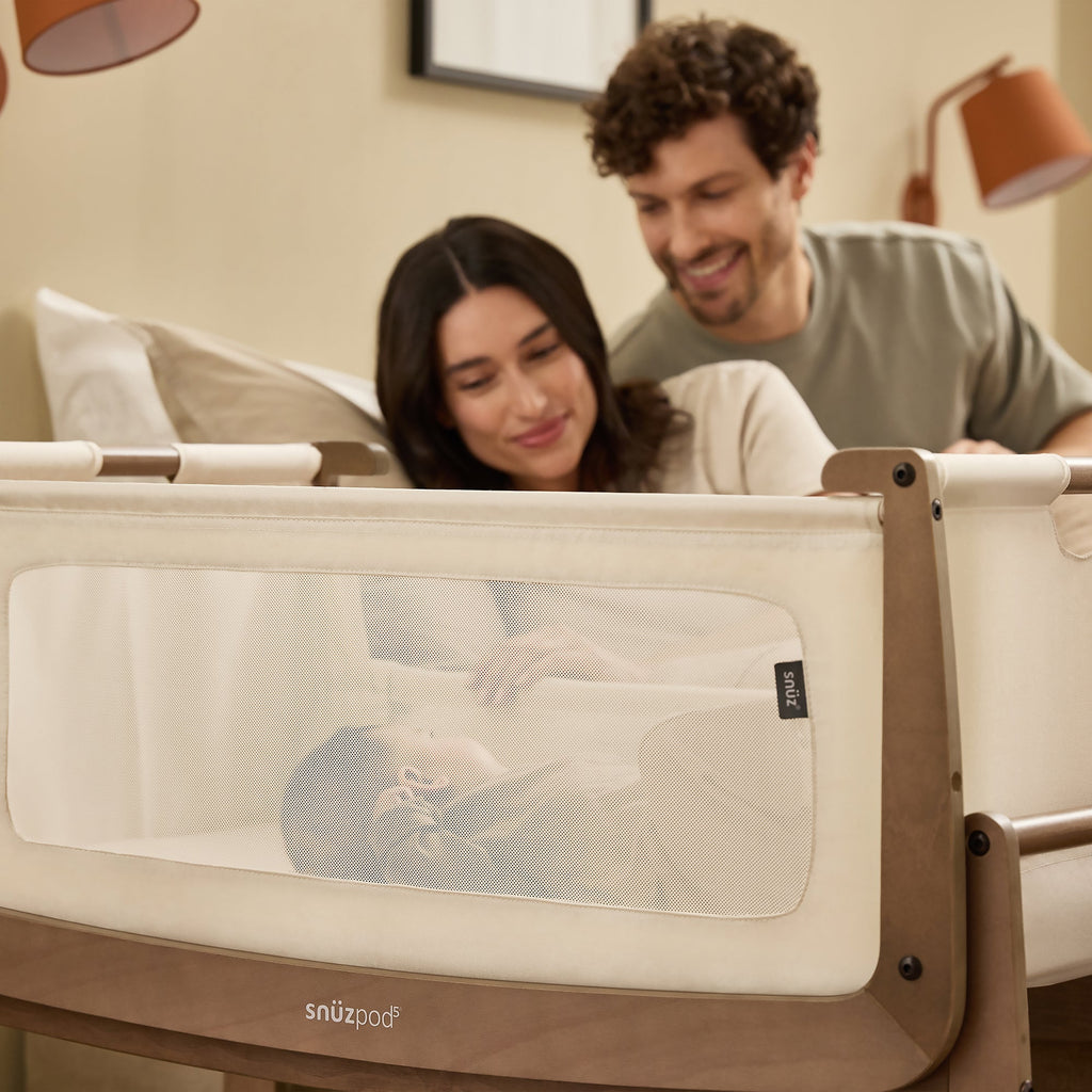 Bedside Bassinet - Walnut R9977