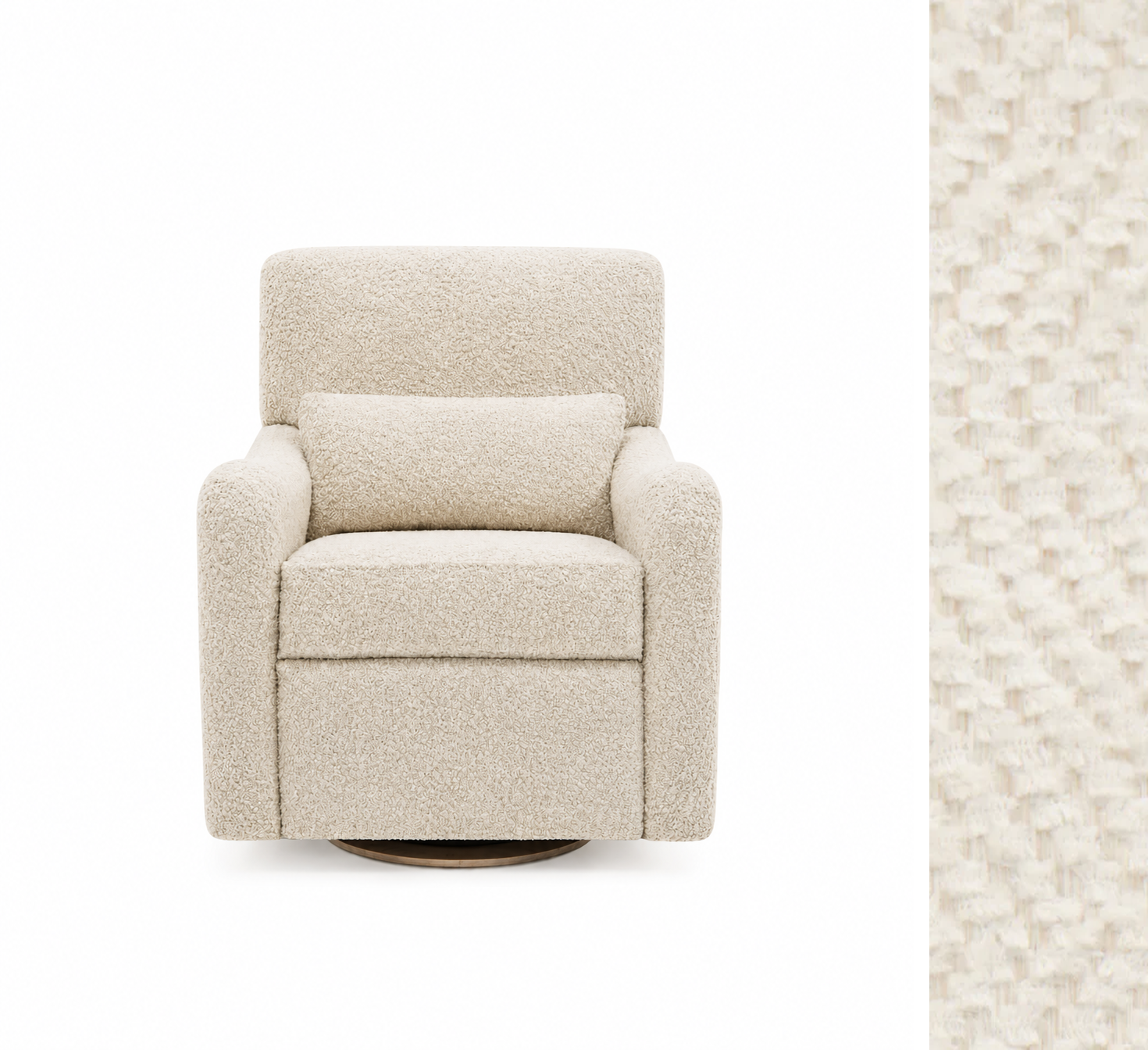 Teddy Power Gliding Swivel Nursery Recliner G737