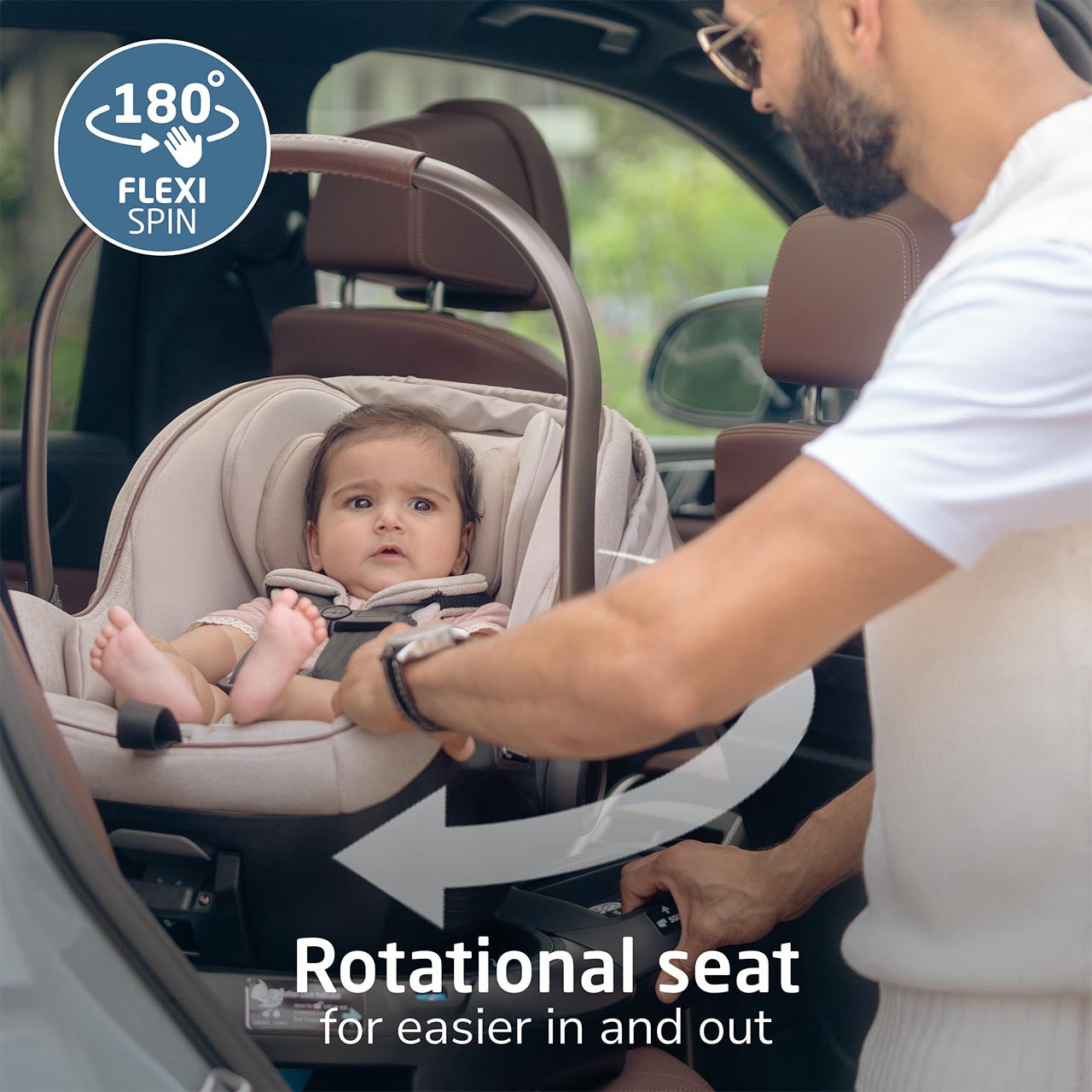 Rotating Infant Car Seat I1145