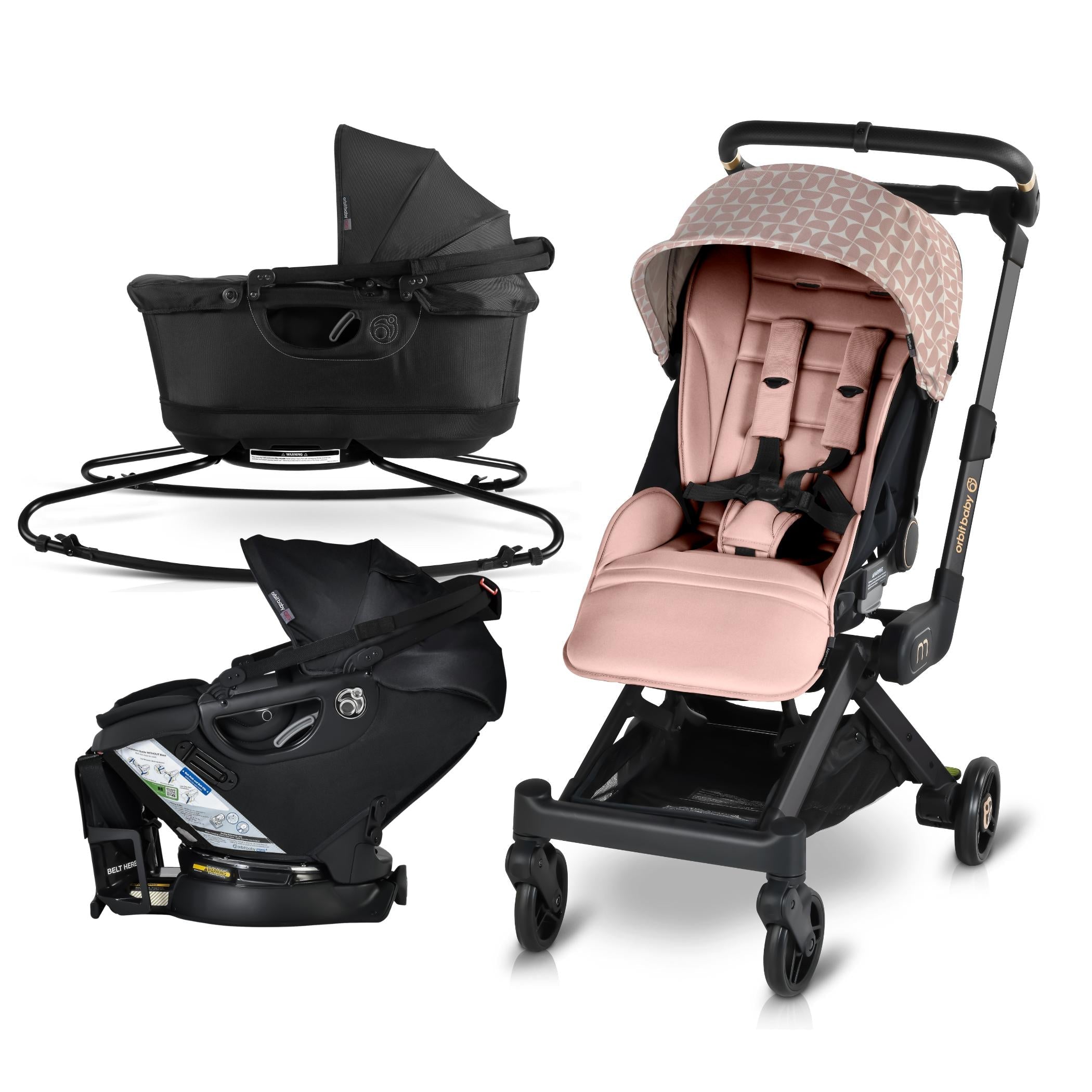 Travel System with Stroller, Lounge, and Ride Modes P25870