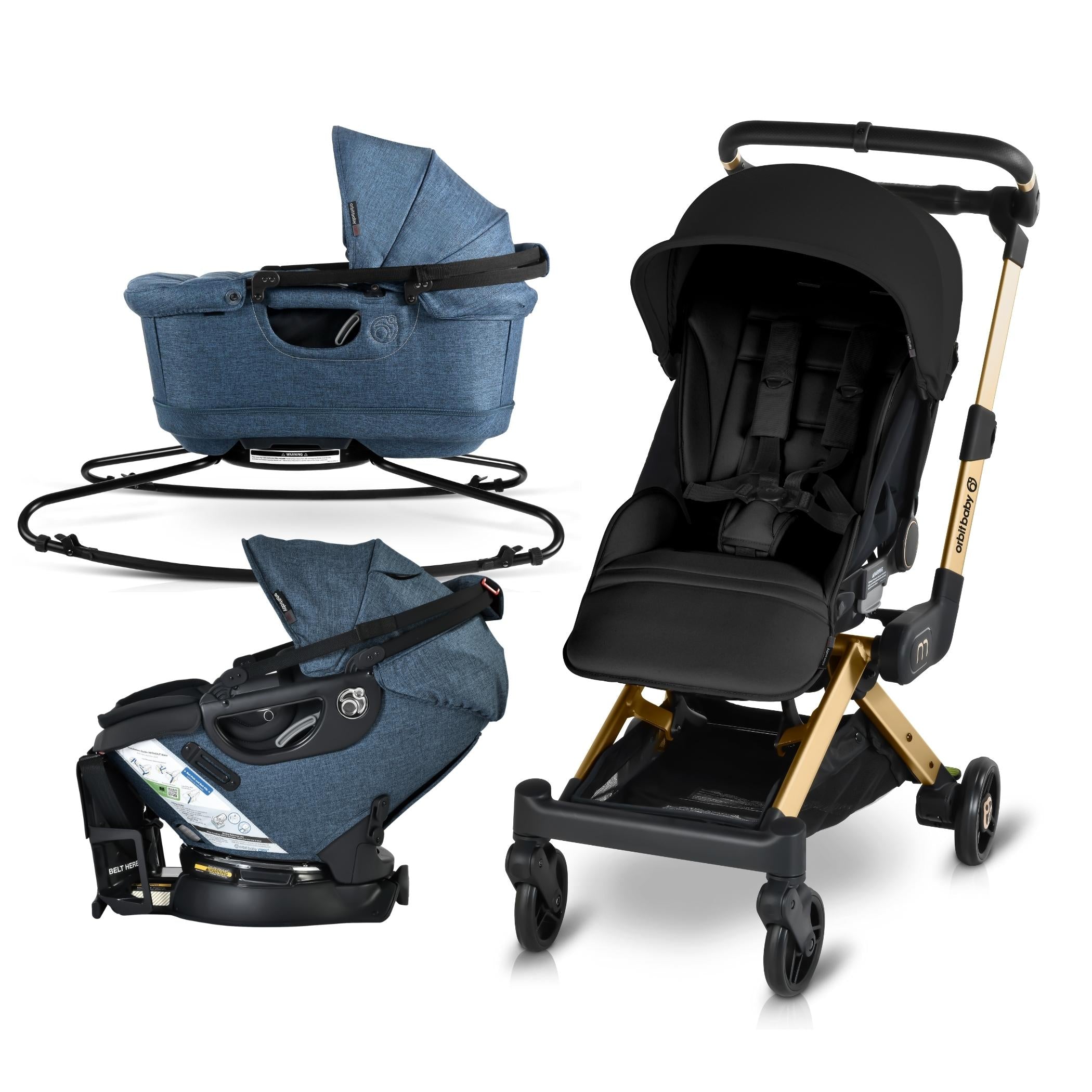 Travel System with Stroller, Lounge, and Ride Modes P25870