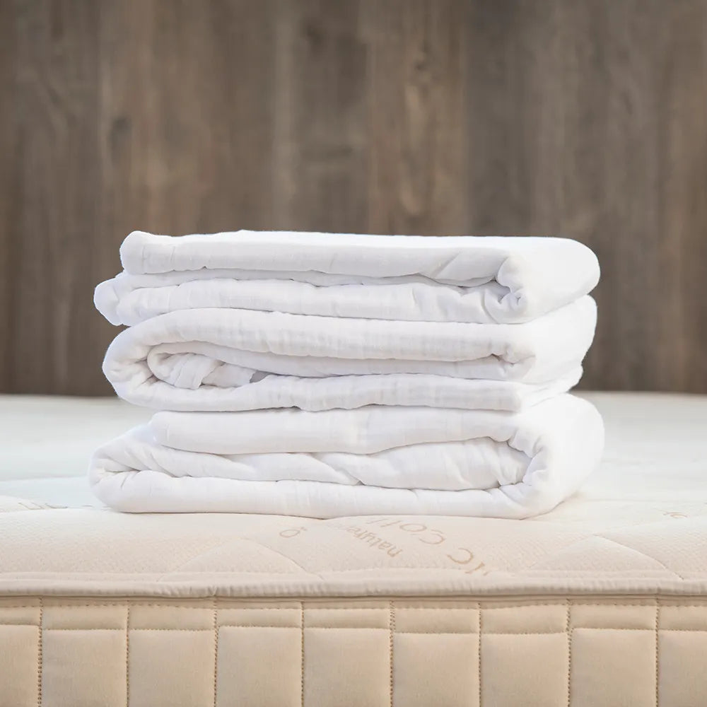 Organic Cotton Muslin Duvet Cover & Sham X79326
