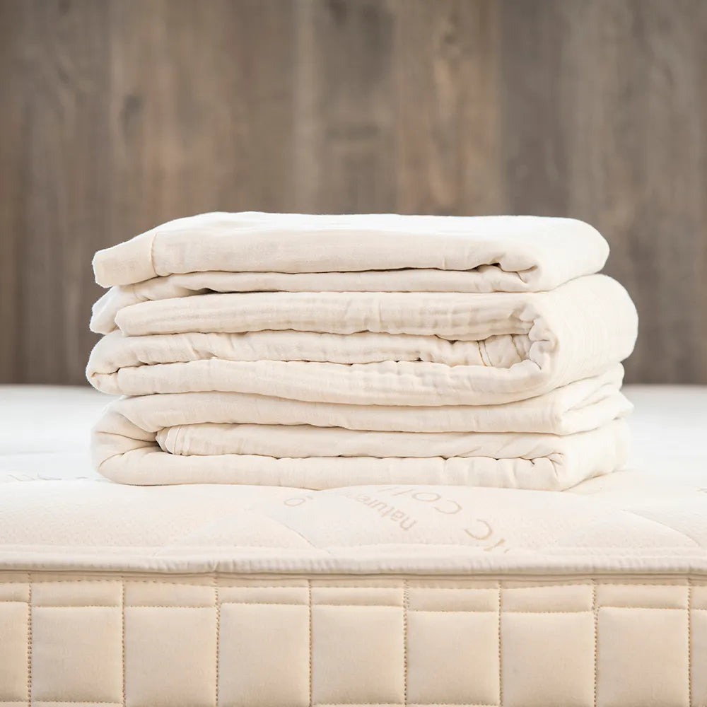 Organic Cotton Muslin Duvet Cover & Sham X79326