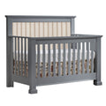 Convertible Crib with Channel Tufted Linen I721135