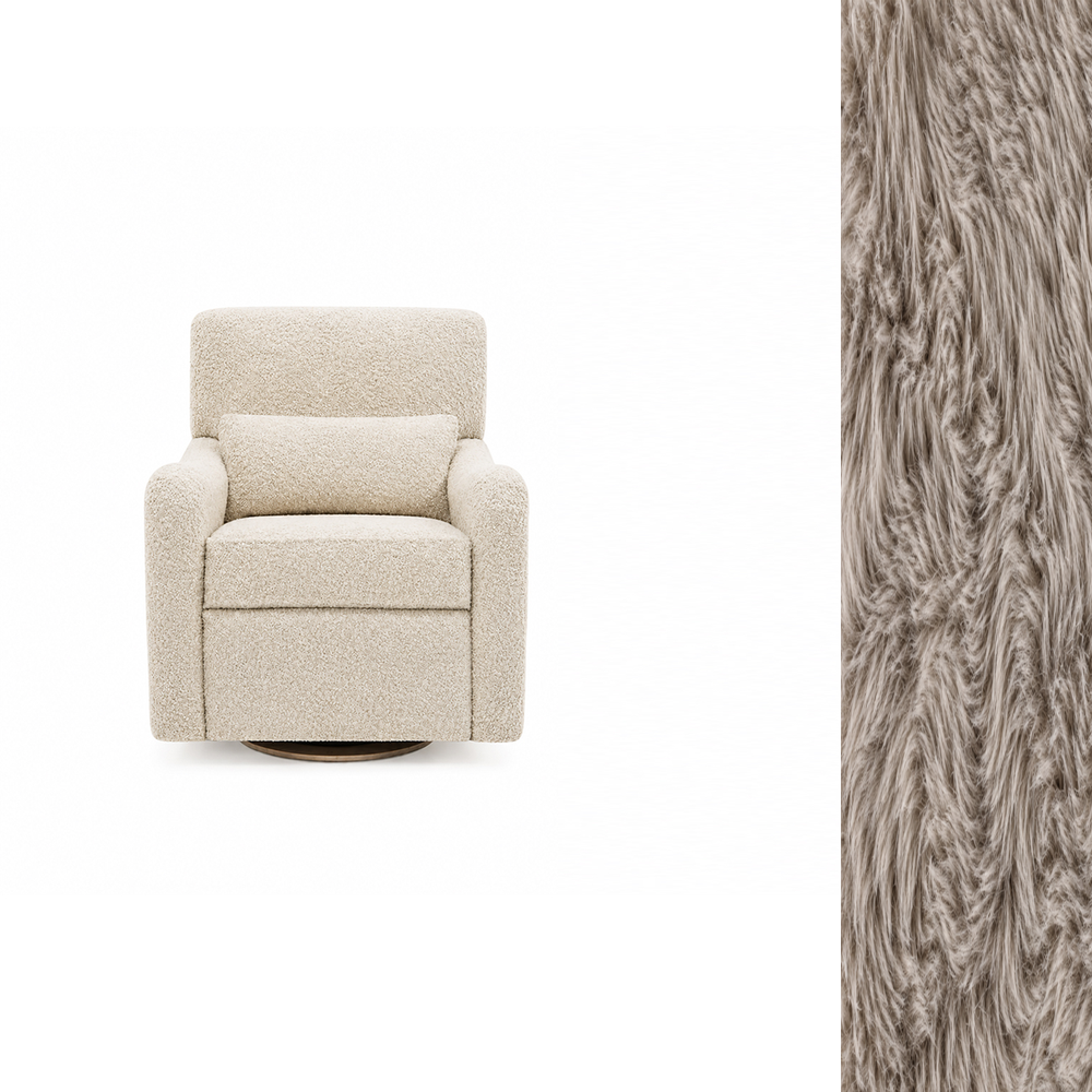 Teddy Power Gliding Swivel Nursery Recliner G737