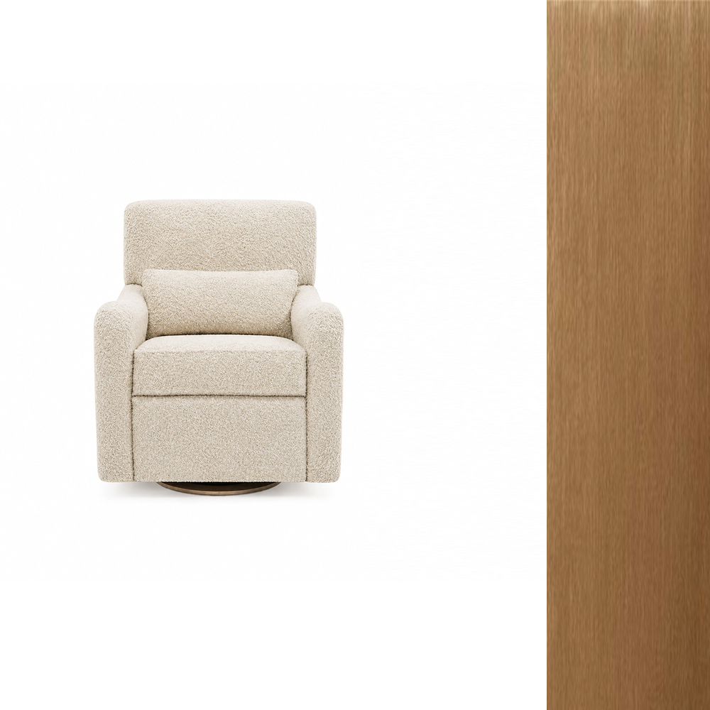 Teddy Power Gliding Swivel Nursery Recliner G737