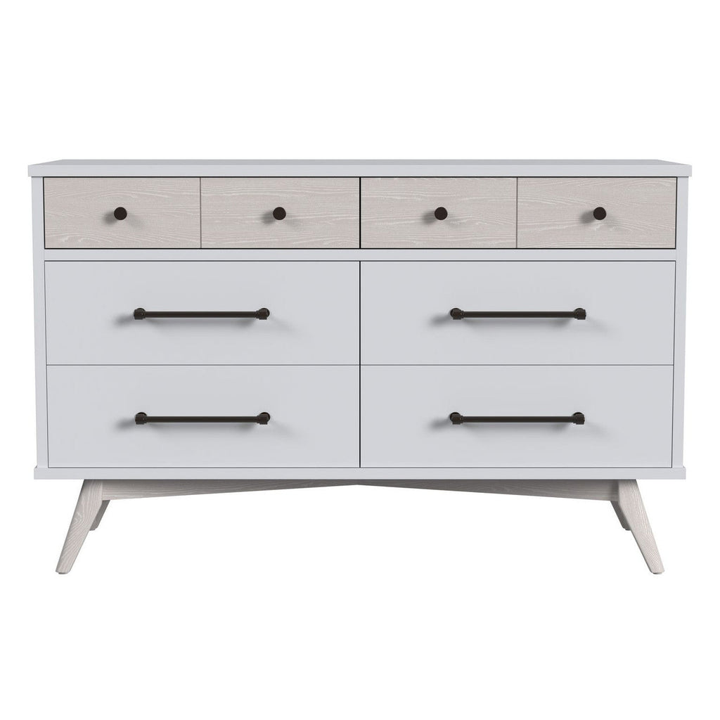 Ash Linen 6 Drawer Dresser G8373