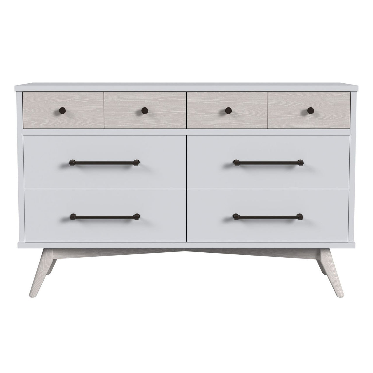 Ash Linen 6 Drawer Dresser G8373