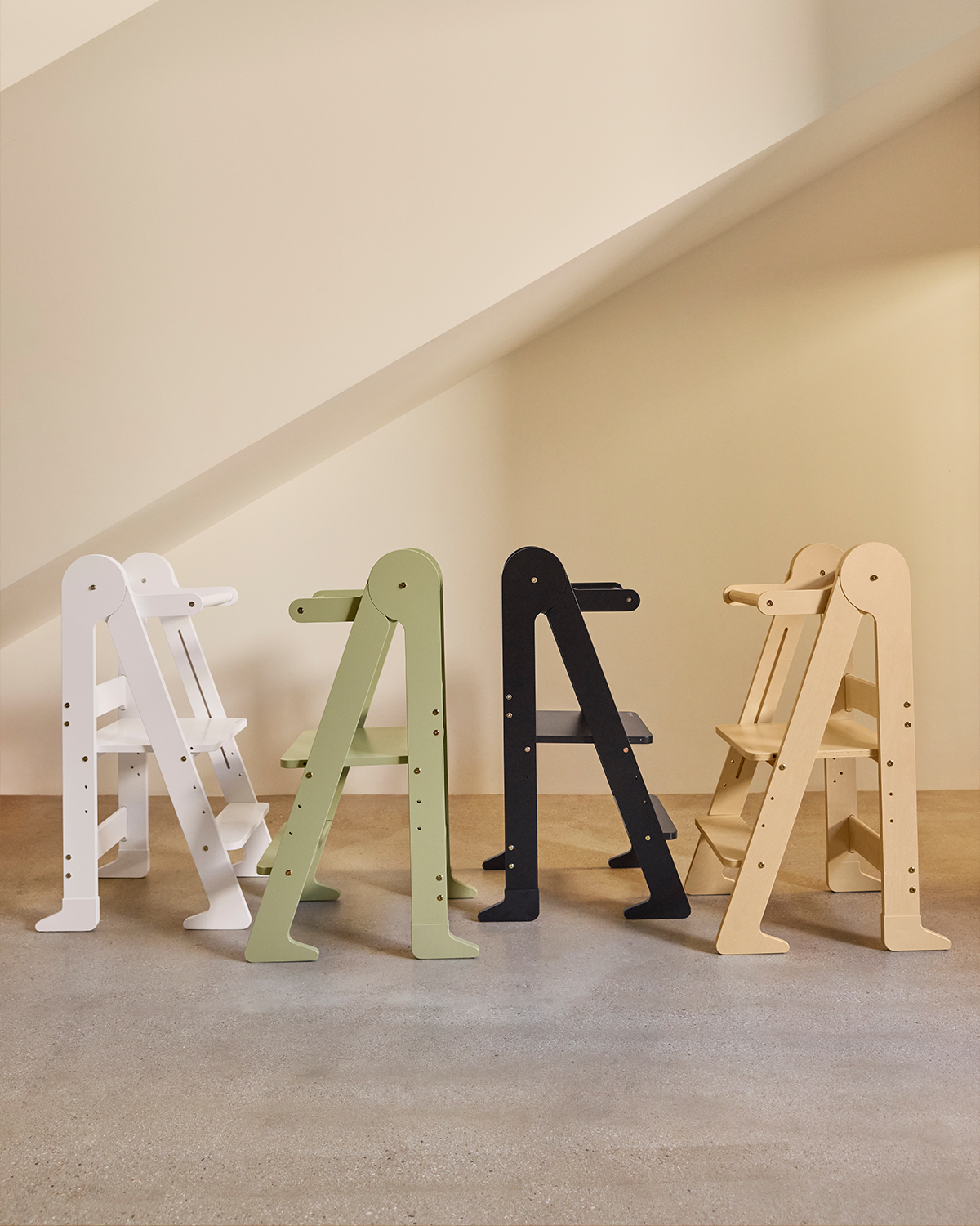 Foldable Toddler Tower Grip Slippers E485