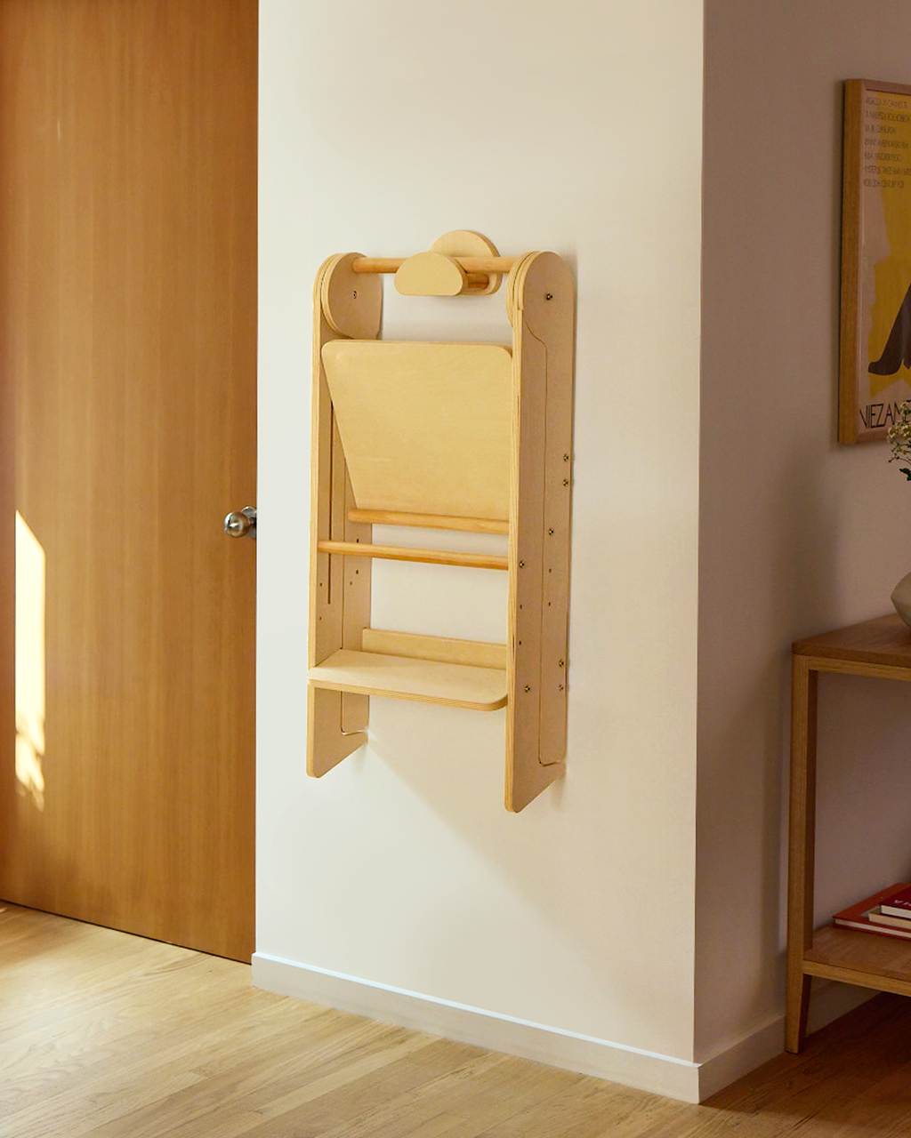 Foldable Toddler Tower Wall Hook X87269