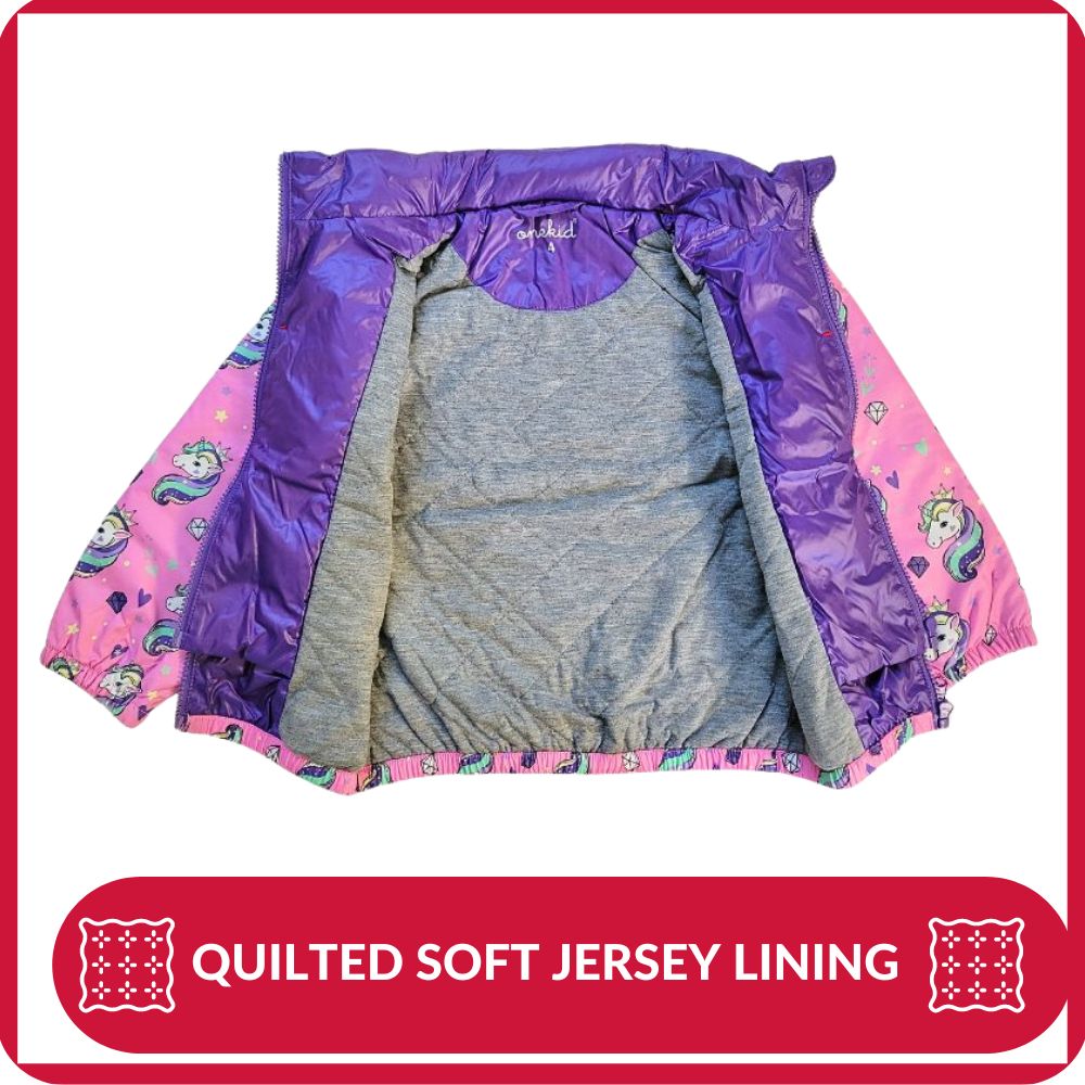 Unicorn Print Car Seat Coat W496