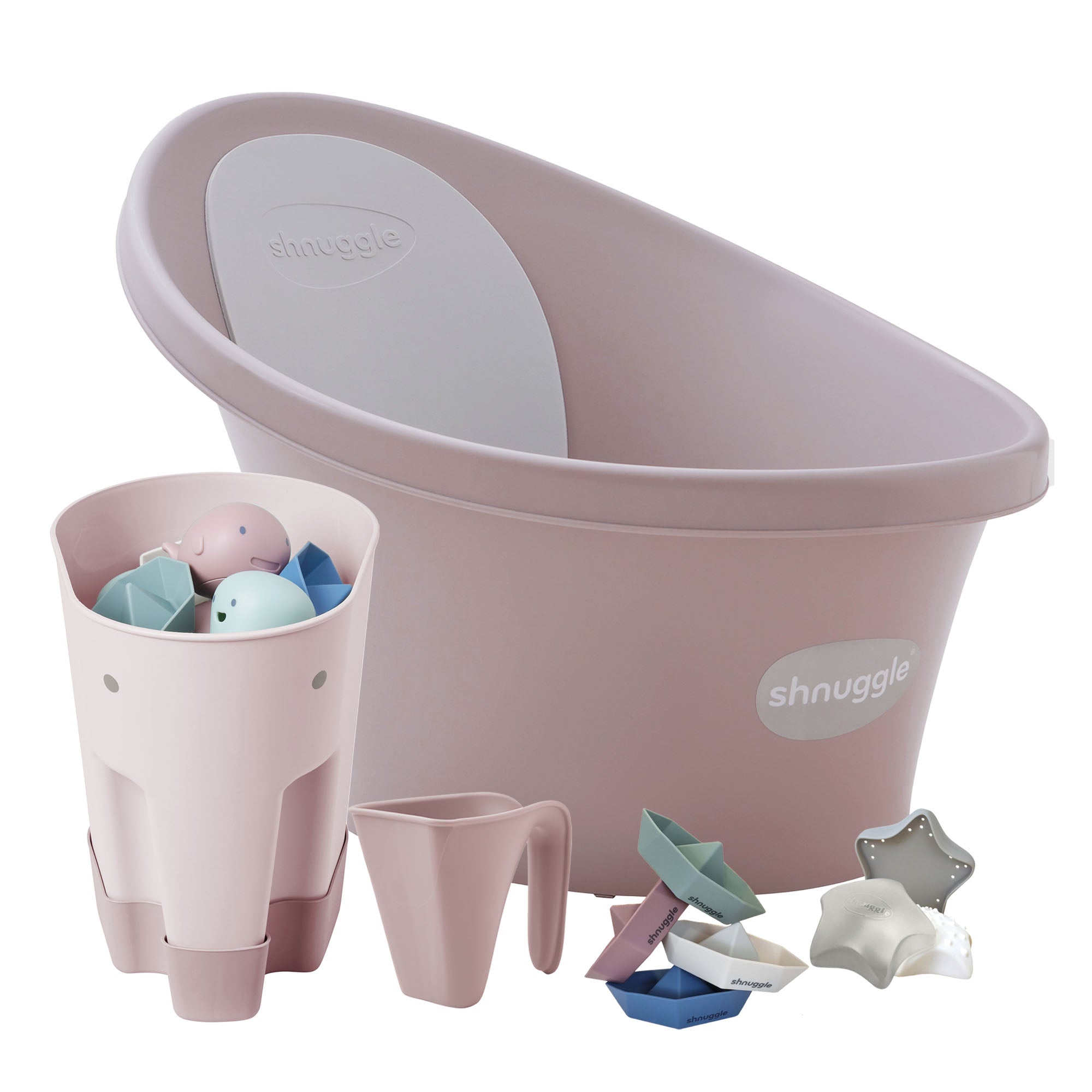 Newborn Bath & Accessories 5-Piece Bundle N851442