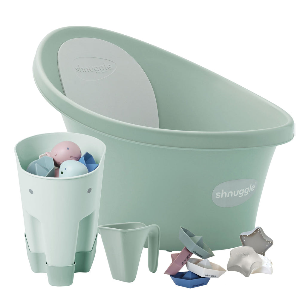 Newborn Bath & Accessories 5-Piece Bundle N851442
