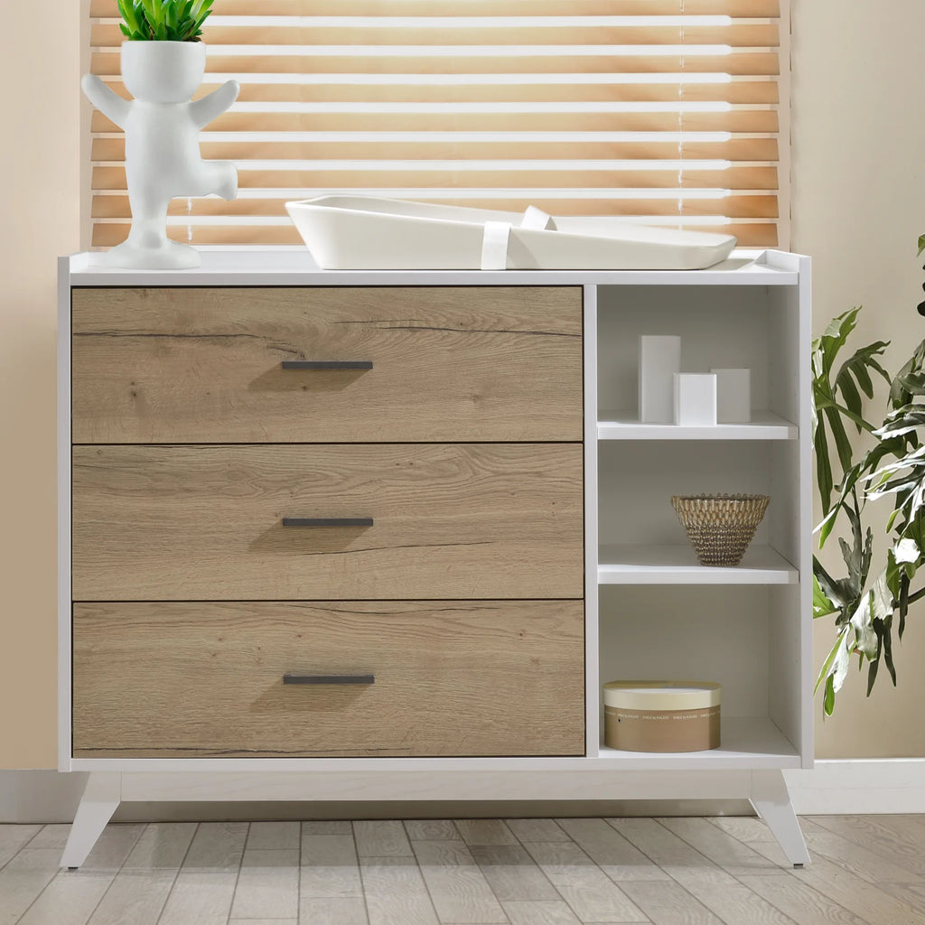 Crib-to-double and Combo Dresser N912
