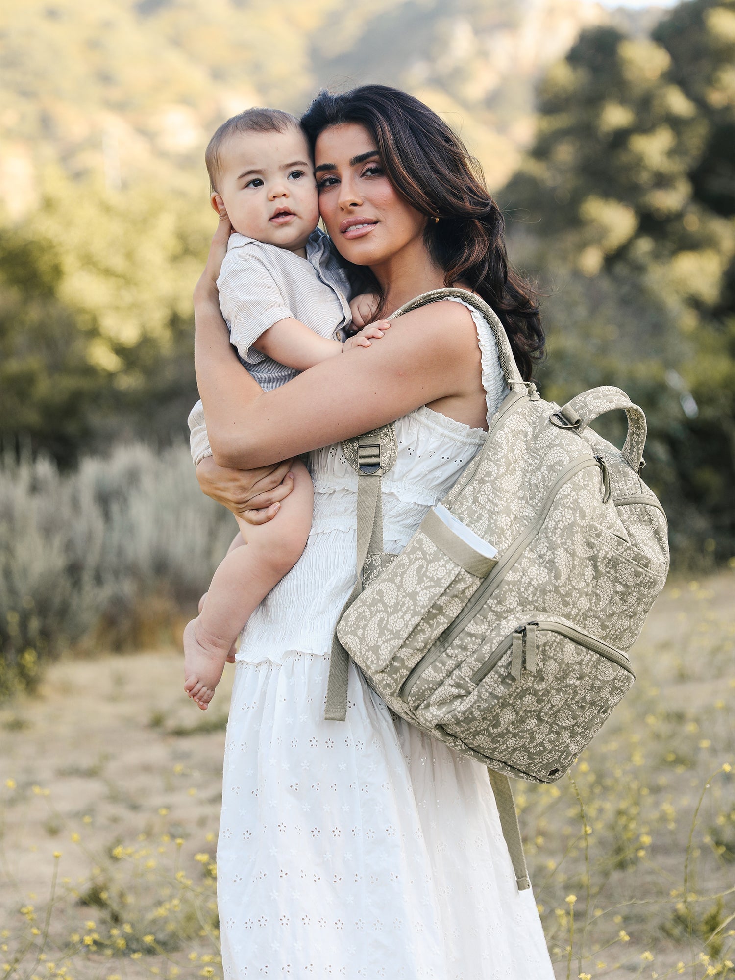 Diaper Backpack - Paisley Floral G715638