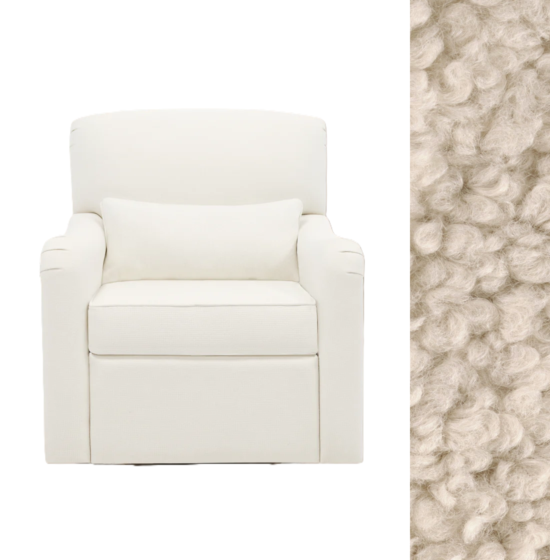 Gliding Swivel Nursery Recliner L688327