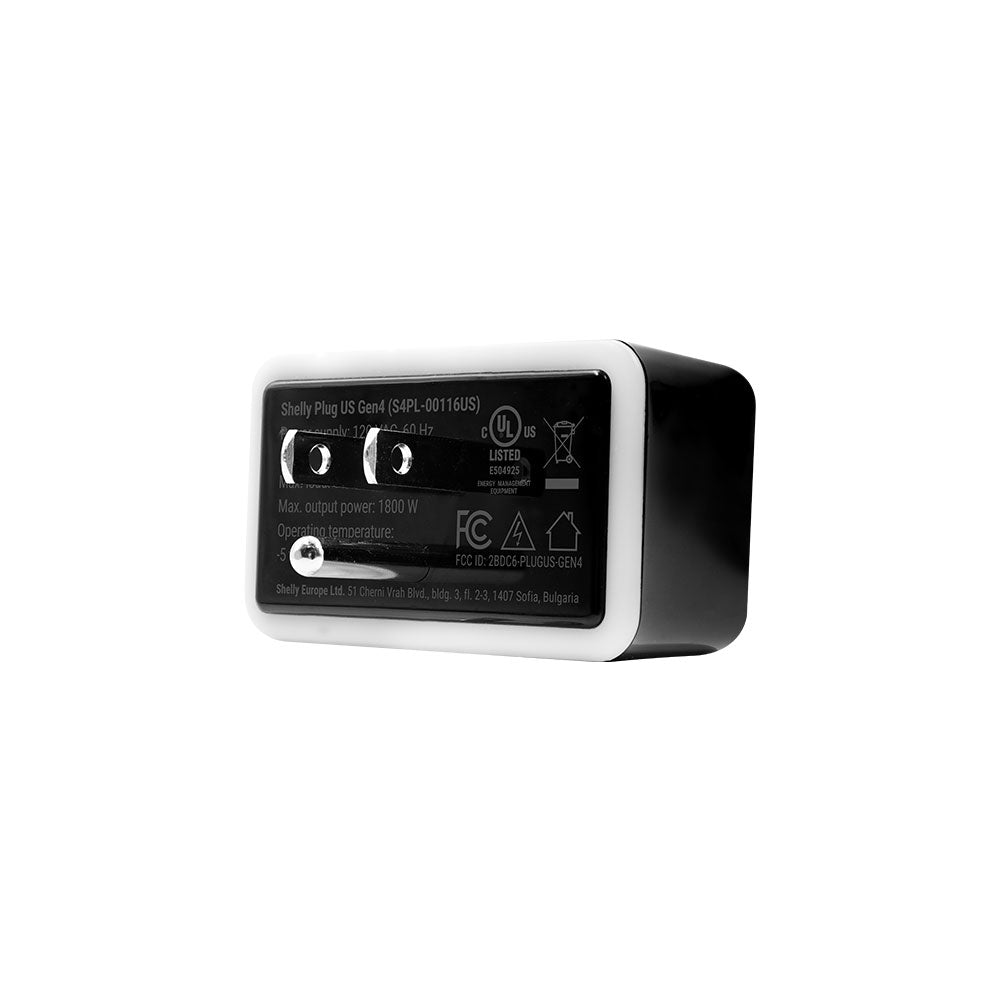 Shelly Plug US Gen4 Black