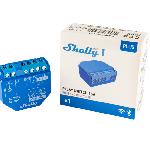 Shelly Plus 1 Non-UL