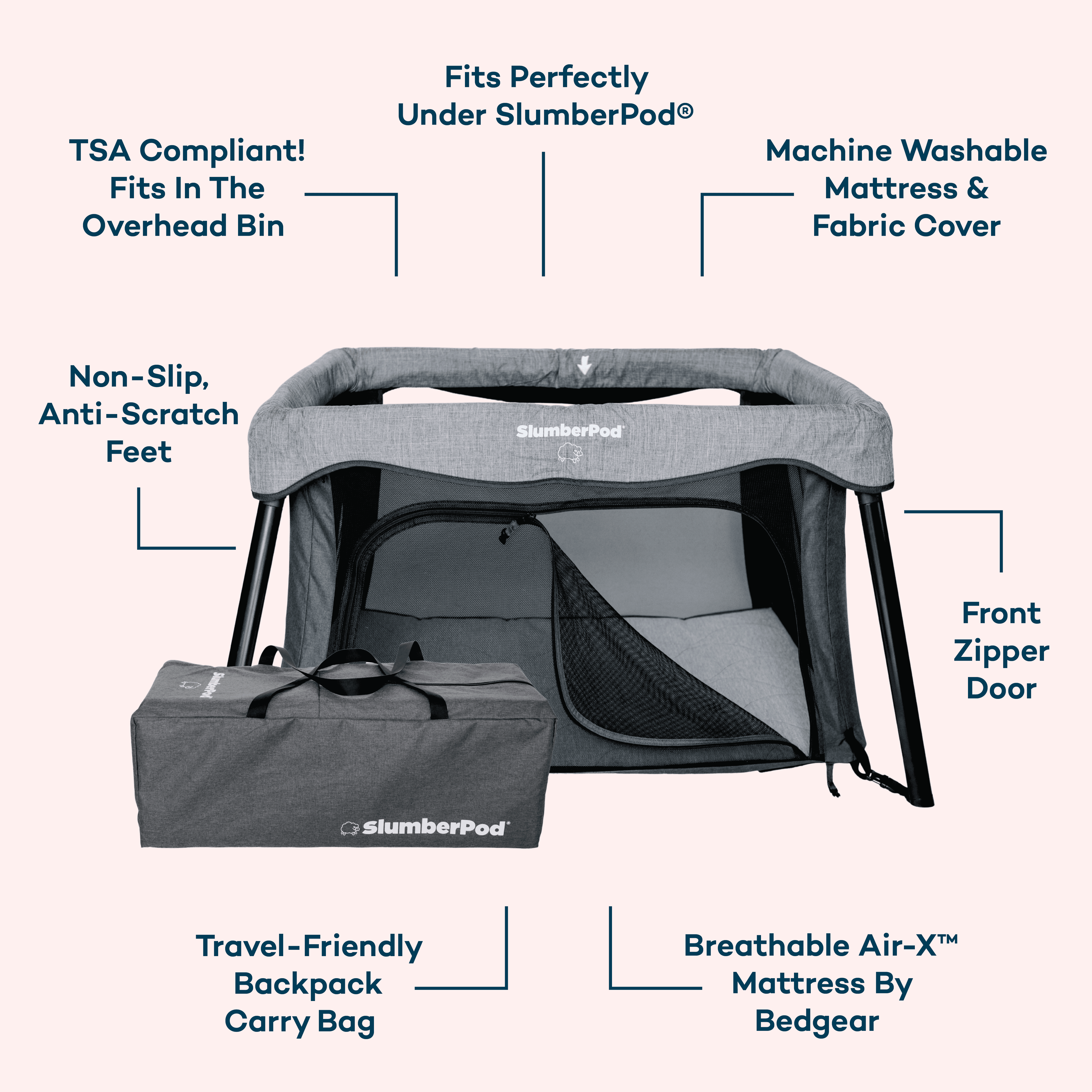 SlumberGo Portable Privacy Pod V94401