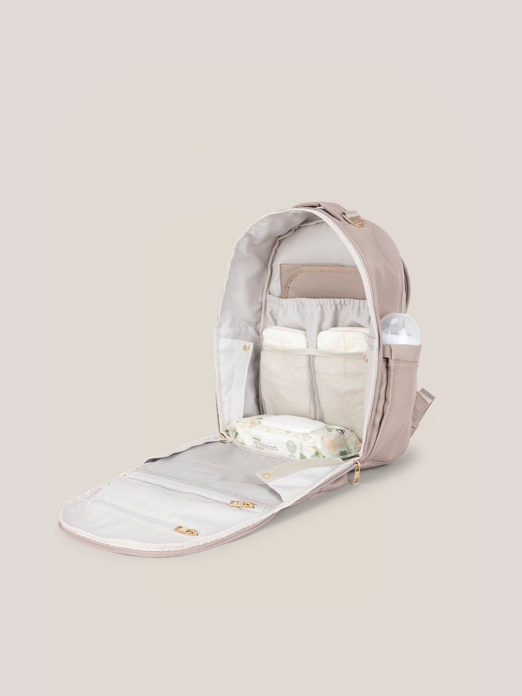 Diaper Backpack - Taupe G518