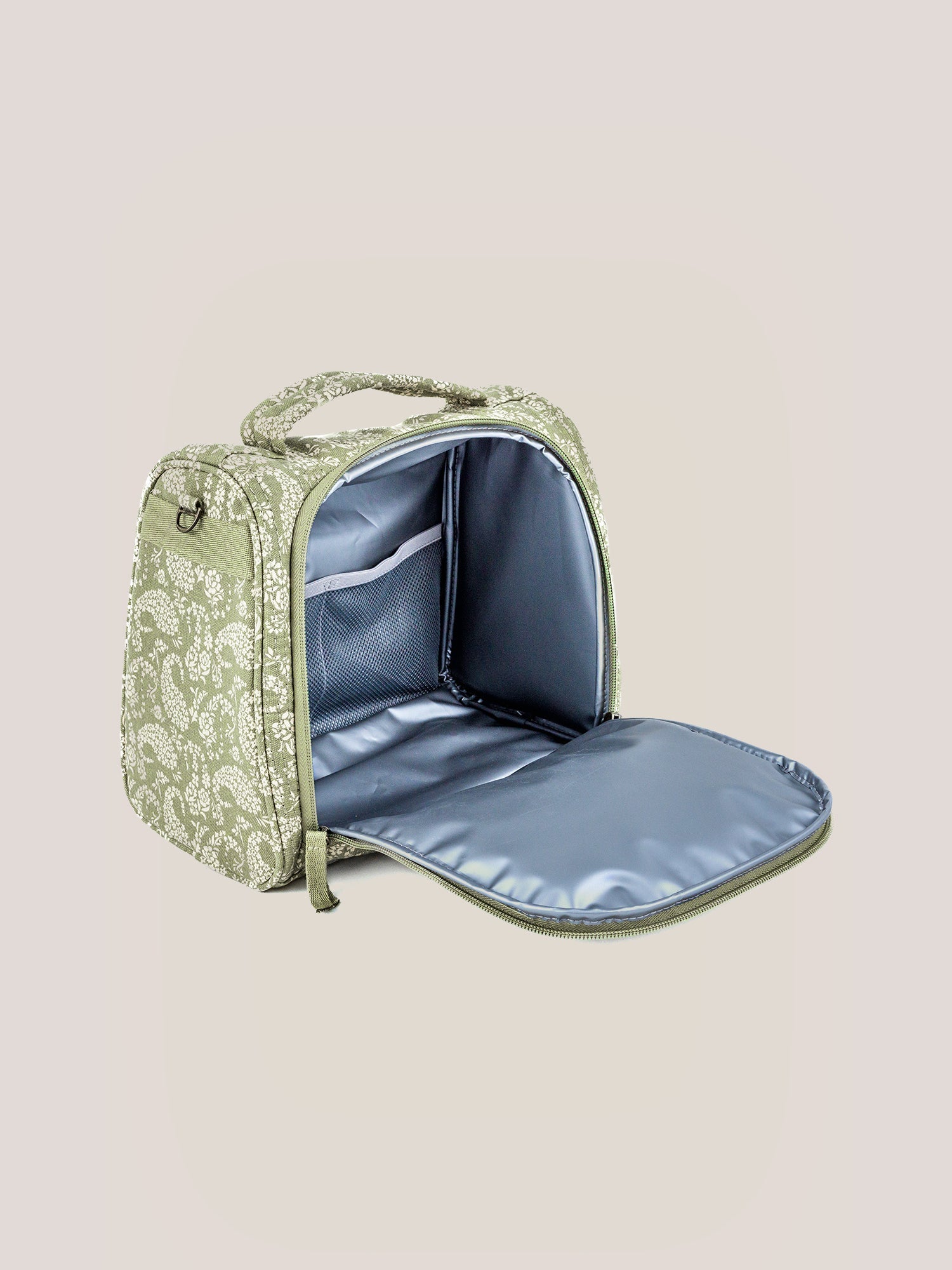 Insulated Bottle Bag - Paisley Floral Y719