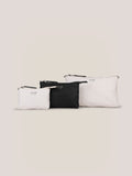 3-piece Pouch Set - Cloud & Black A7928