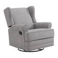 Nursery Swivel Glider Recliner Chair T4236