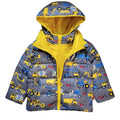 Car Seat Coat Down - Construction Print K399722