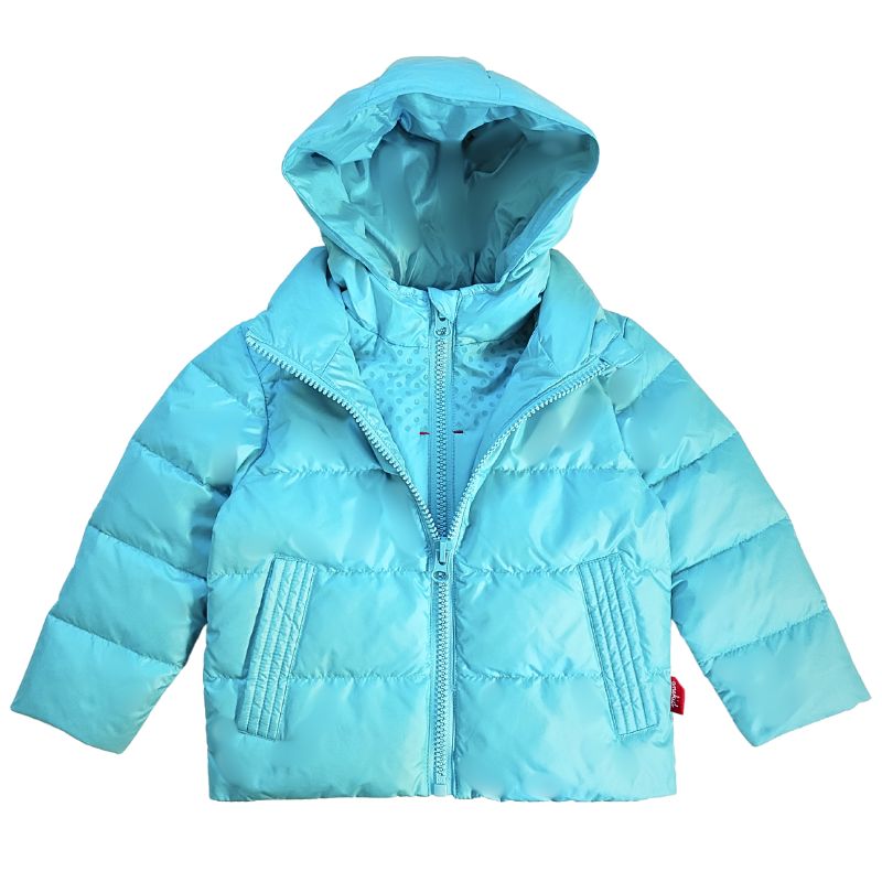 Car Seat Coat Down - Aqua J25086