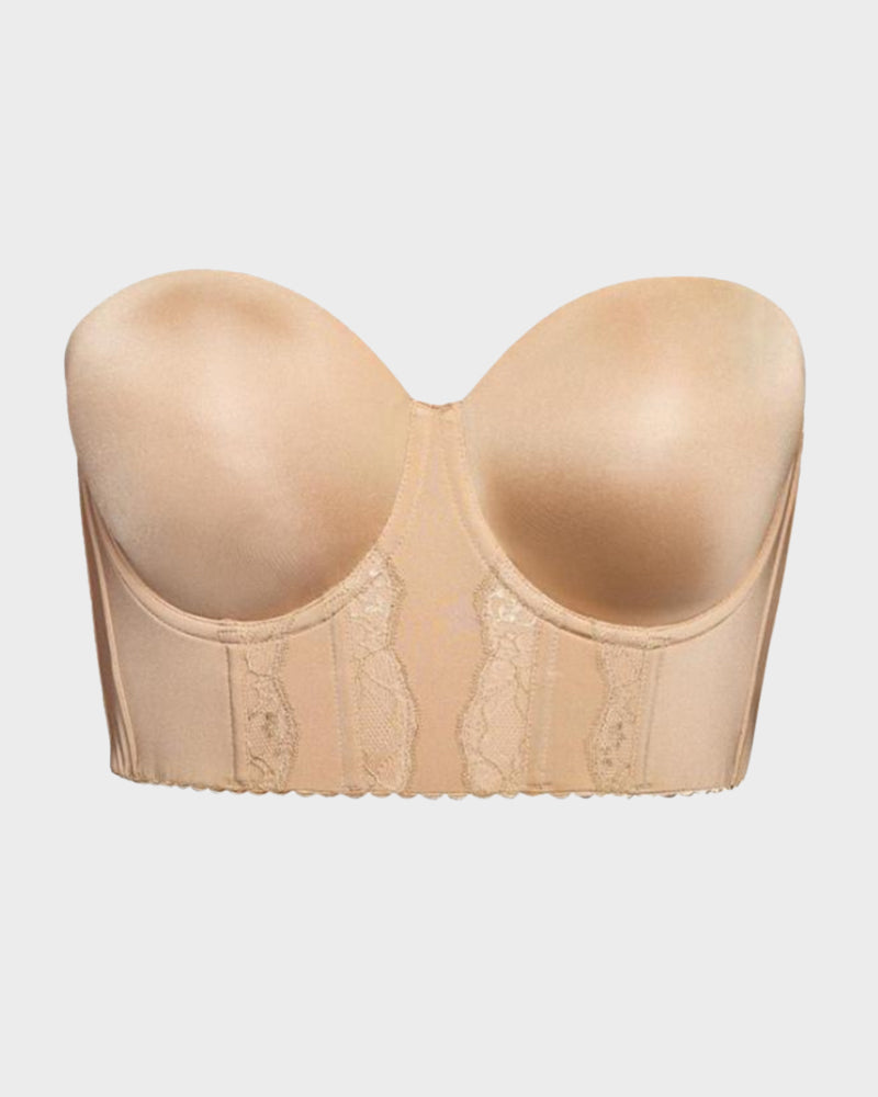 Convertible Non-Slip Full-Coverage Strapless Bustier