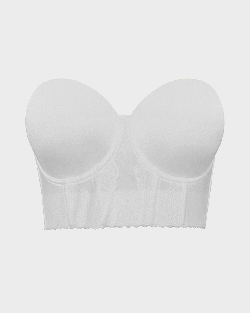 Convertible Non-Slip Full-Coverage Strapless Bustier