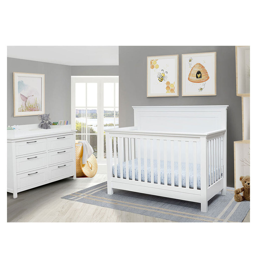 Luna Groupage Set (Crib, Double Dresser and Topper) G99299