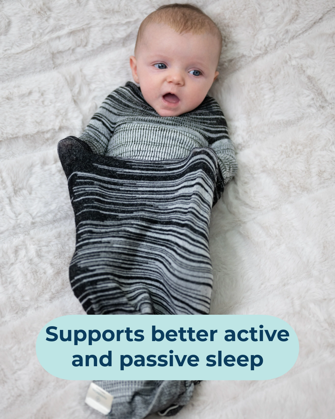 Black Swaddle Sleep Sack Q92088