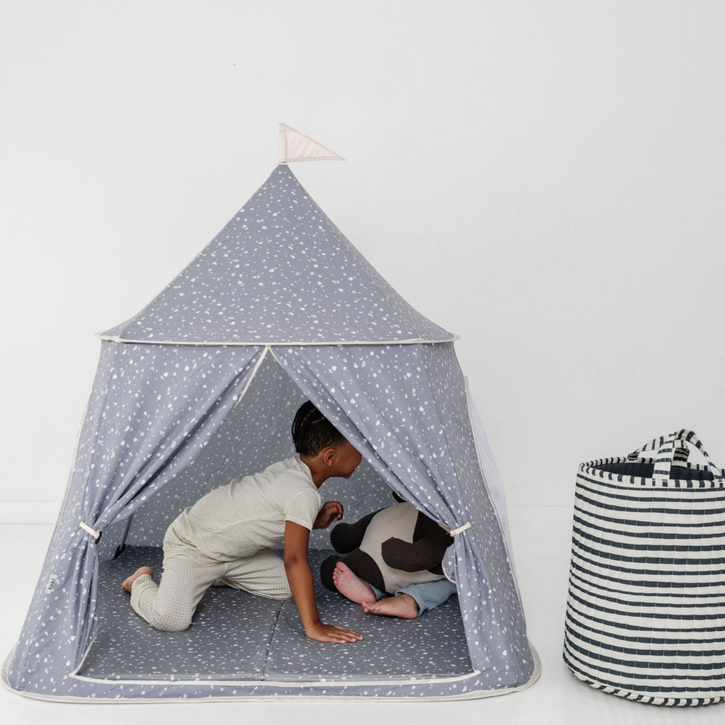 Kids Terrazzo Slate Play Tent X923773
