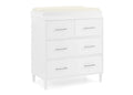 4 Drawer Dresser with Changing Top O966