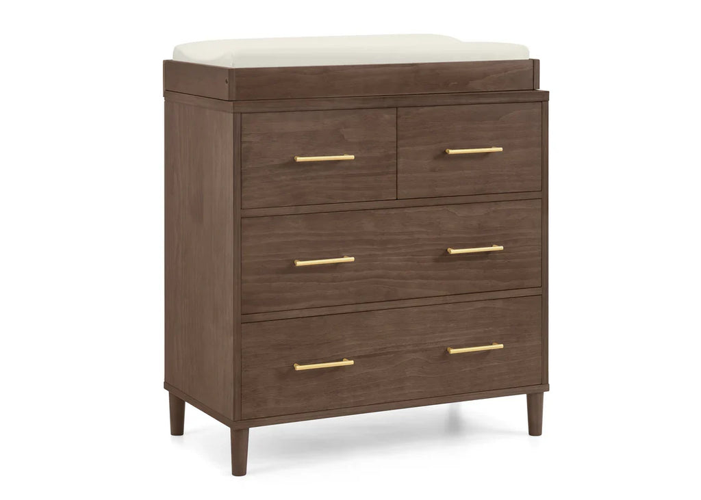 4 Drawer Dresser with Changing Top O966