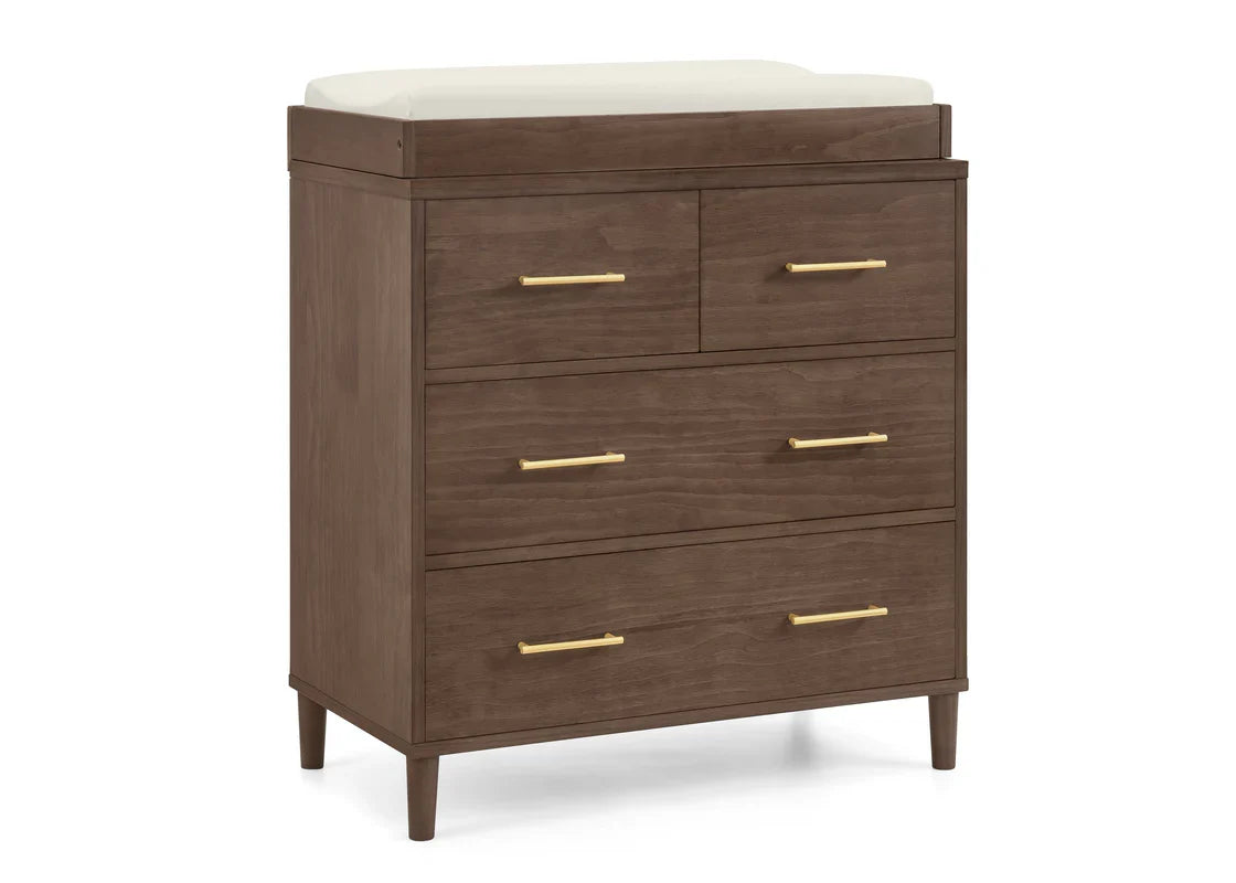 4 Drawer Dresser with Changing Top O966