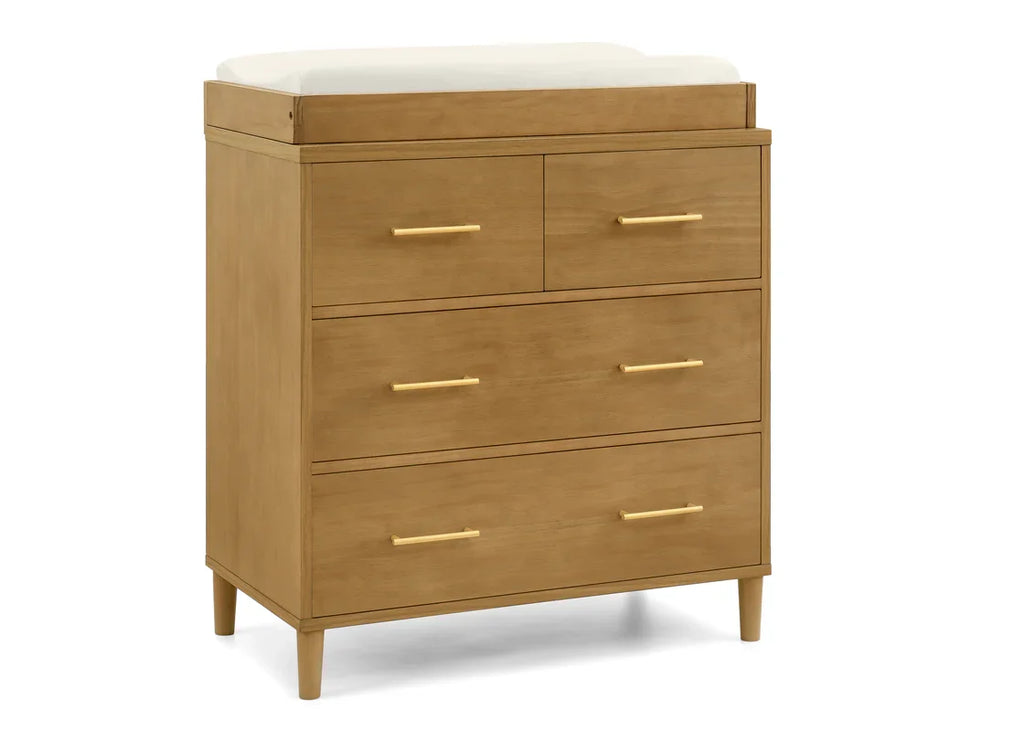 4 Drawer Dresser with Changing Top O966