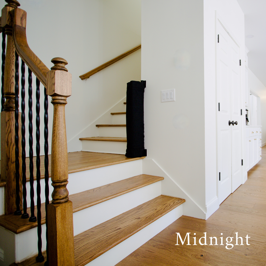 Wall-to-Banister Fabric Safety Gate S694323