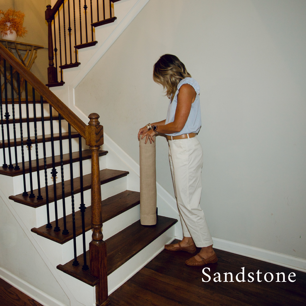 Wall-to-Banister Fabric Safety Gate S694323
