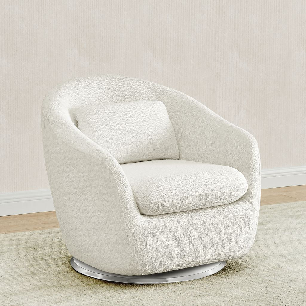 Hudson Glider Tub Chair with 360-Degree Swivel X287019