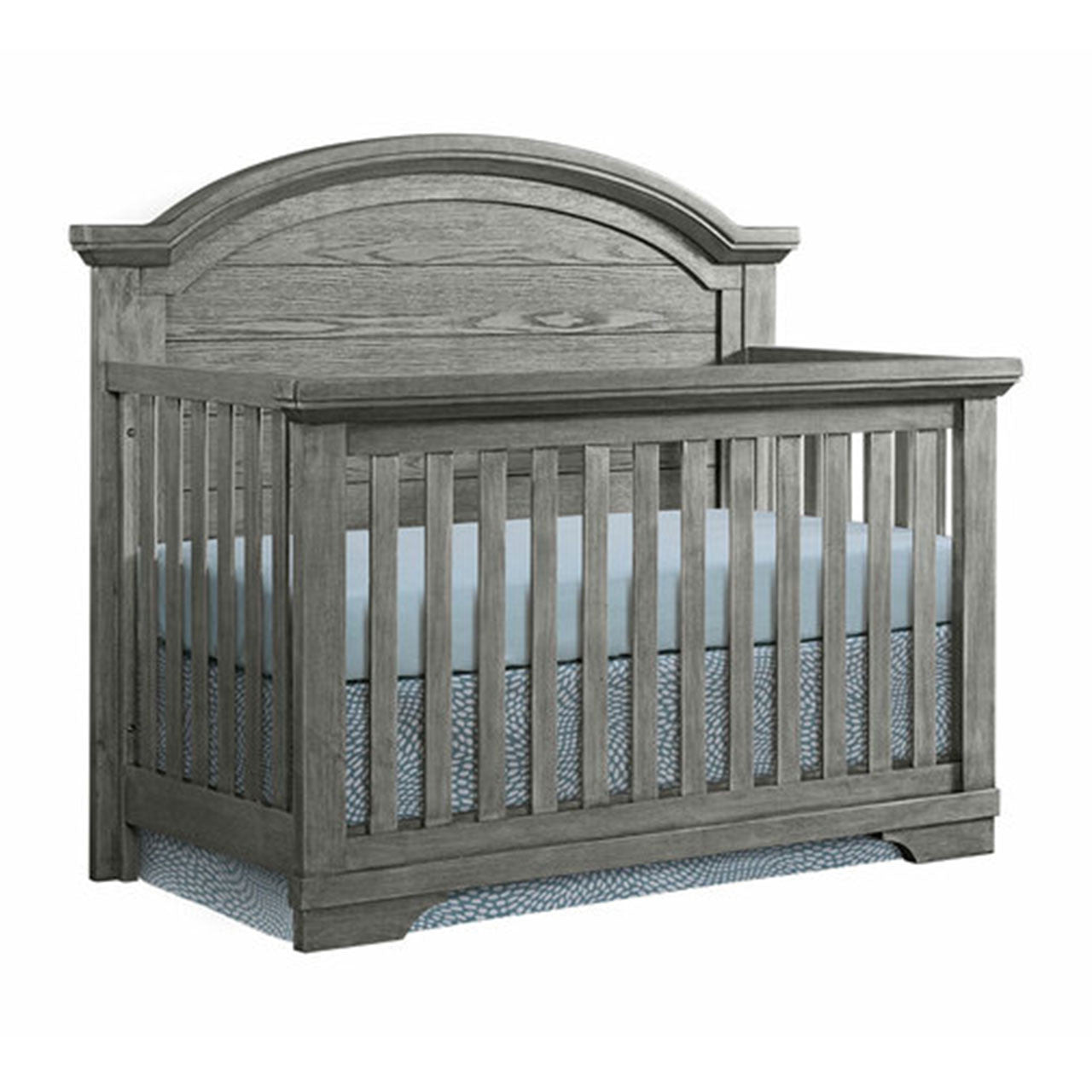 Arch Top Convertible Crib B606