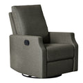 Manual Swivel Glider Recliner in Slate Q386875
