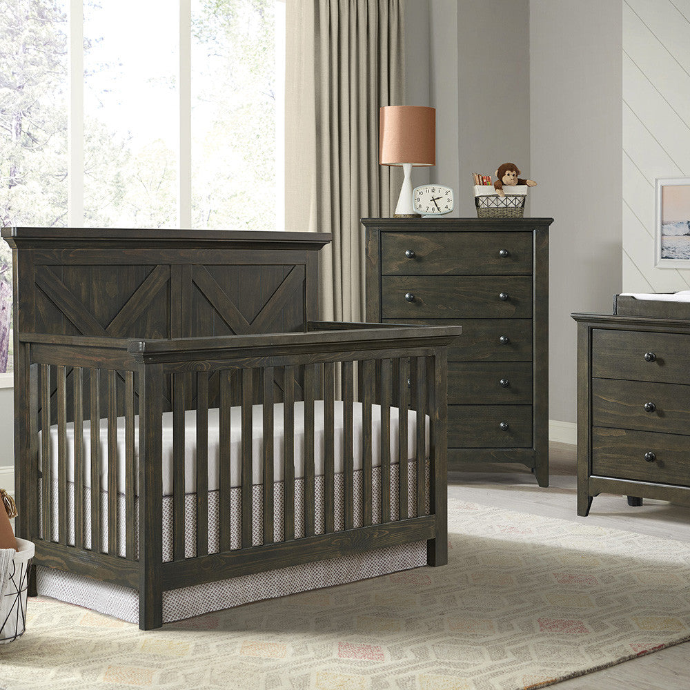 Nursery Convertible Crib in River Rock Y916