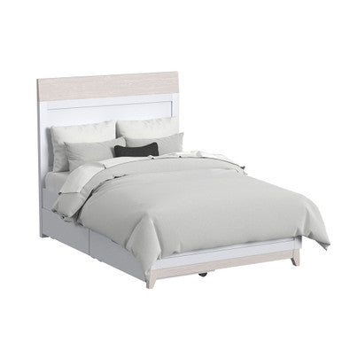 Youth Full Bed in Ash Linen M50286